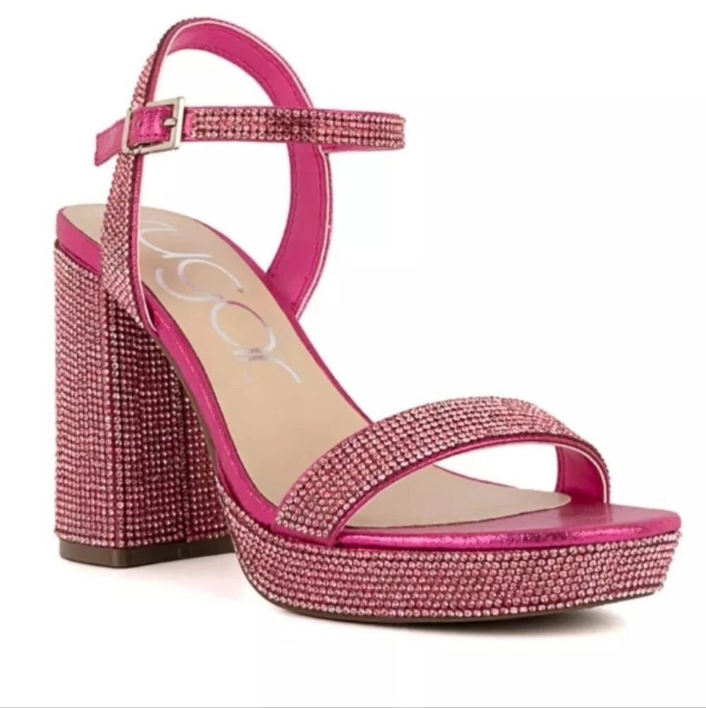 BRAND NEW SUGAR RHINESTONE VALLENTINA SANDAL